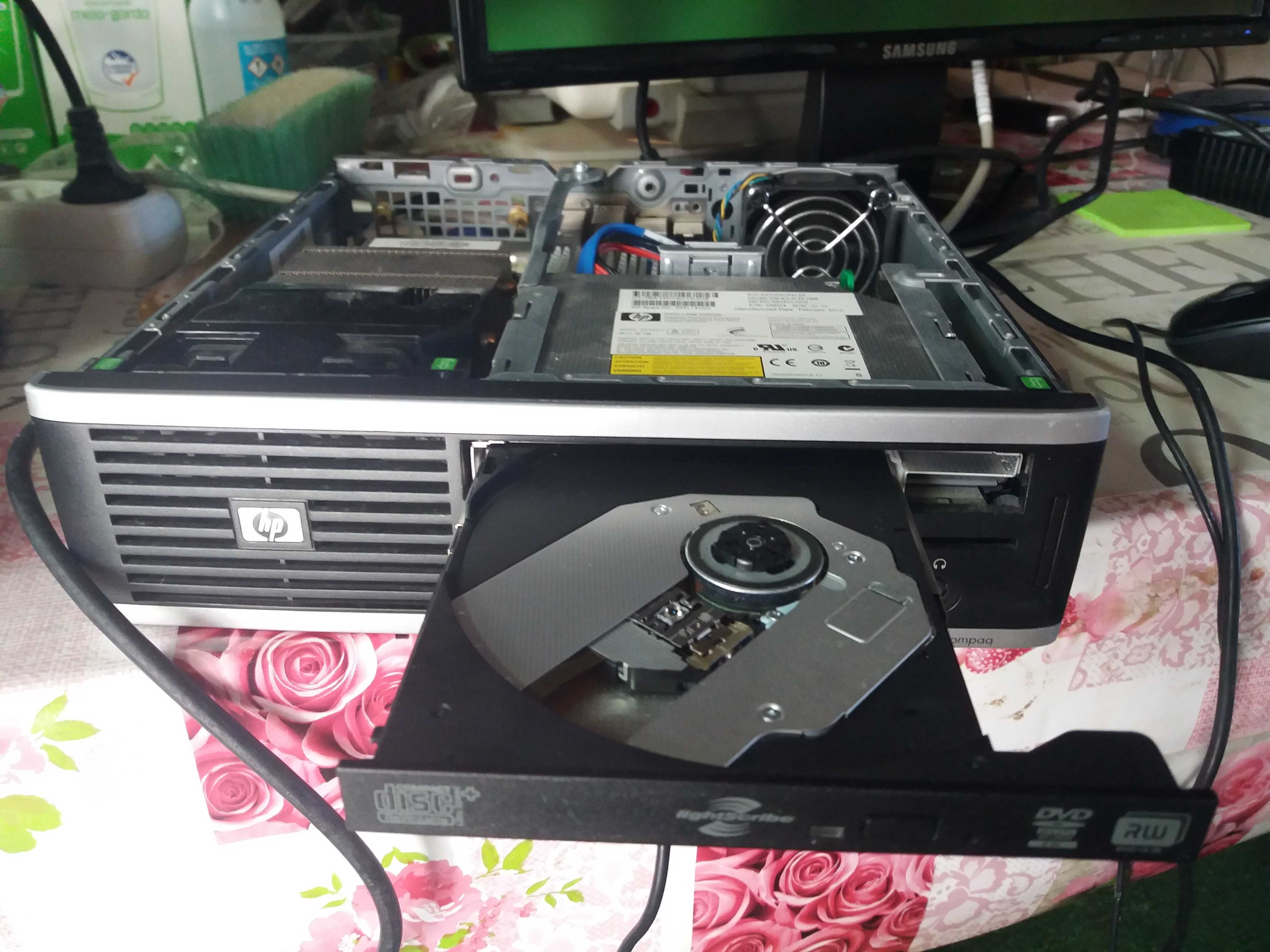 Mini pc HP 4gbs, 300gbs disco ou troca
