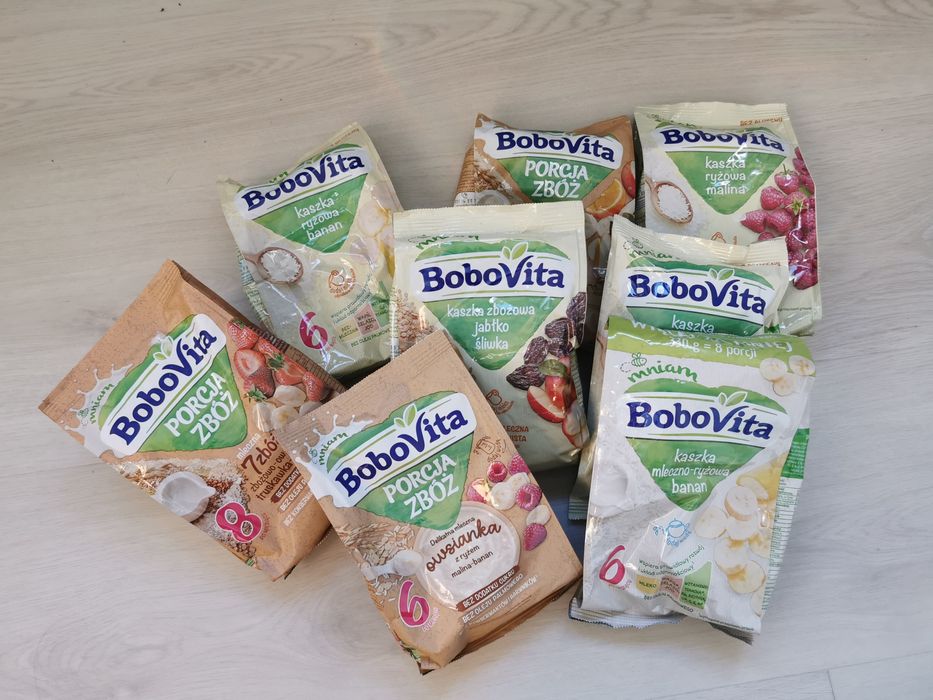 Kaszki bobovita różne smaki