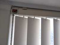 Cortina interior PVC, para Janela/Montra
