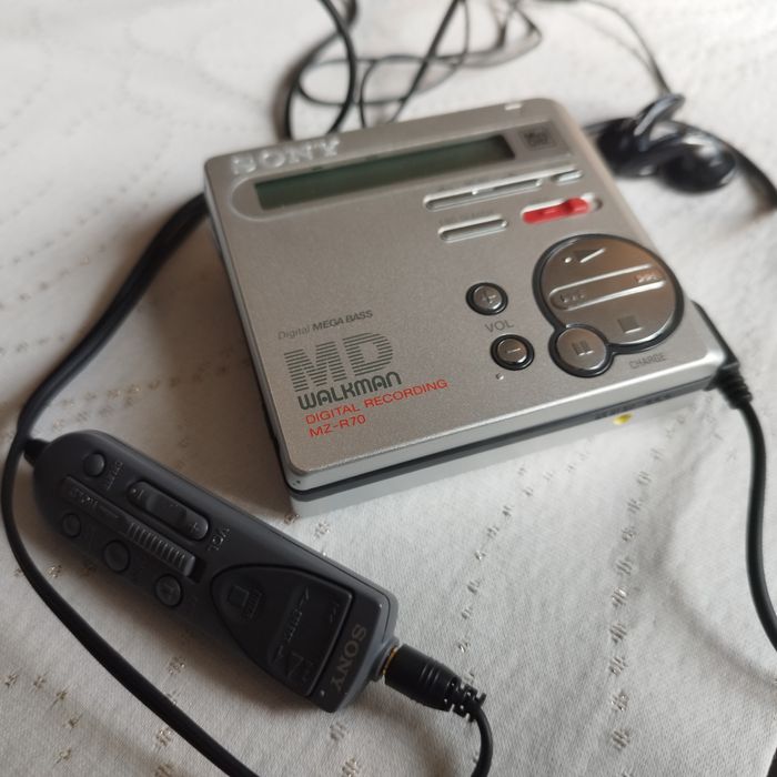 odtwarzacz Walkman MiniDisc Sony MZ-R70