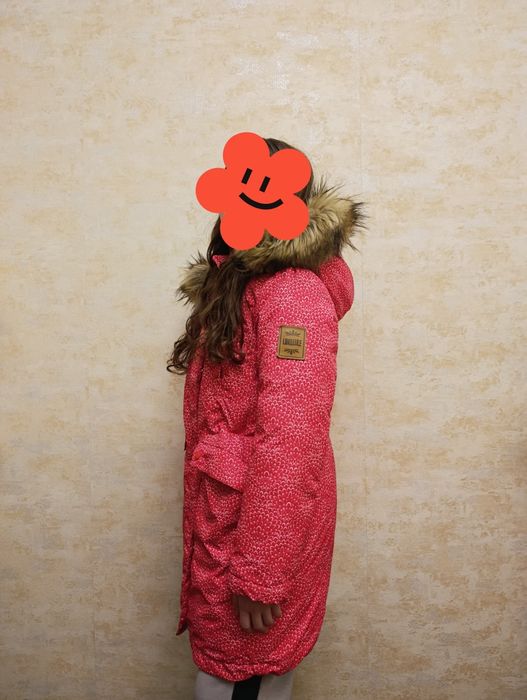 Куртка для дівчинки 10-11років.Дуже тепла зимова куртка-парка.