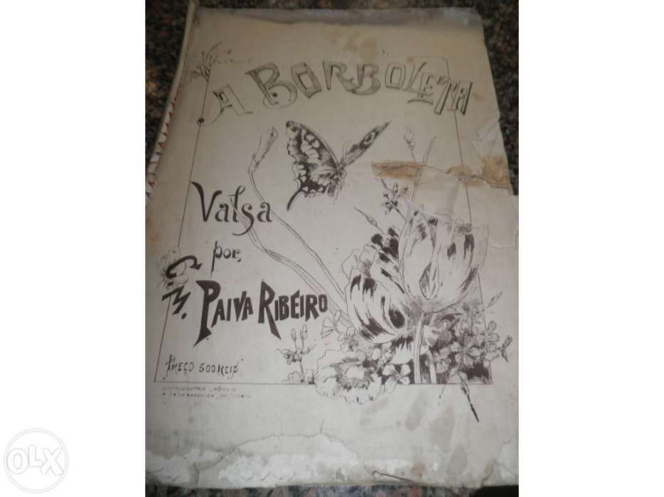 Melómanos-partituras antigas, algumas manuscritas