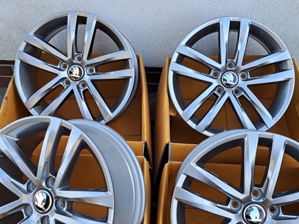 ALUFELGI NOWE Skoda 17 5x112 Yeti Kodiaq Superb Octavia Karoq #4