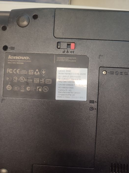 Ноутбук Lenovo B590