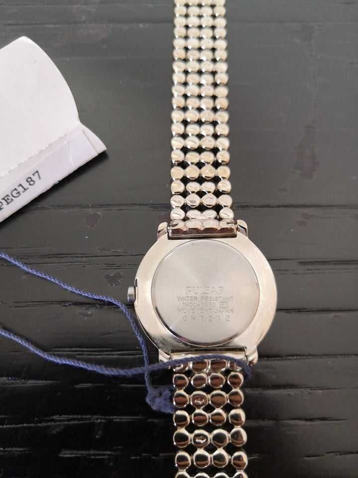 Relógio de Pulso de Senhora (Pulsar PEG187, Novo e Original) + Oferta