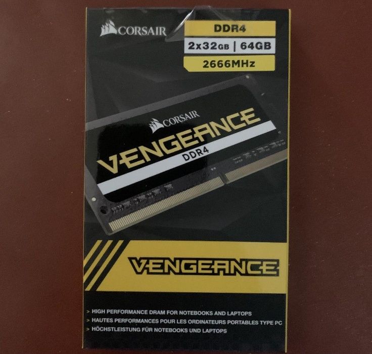 RAM 64GB 2x32GB PC4 21300 23400 25600 DDR4 2666 2933 3200 sodimm