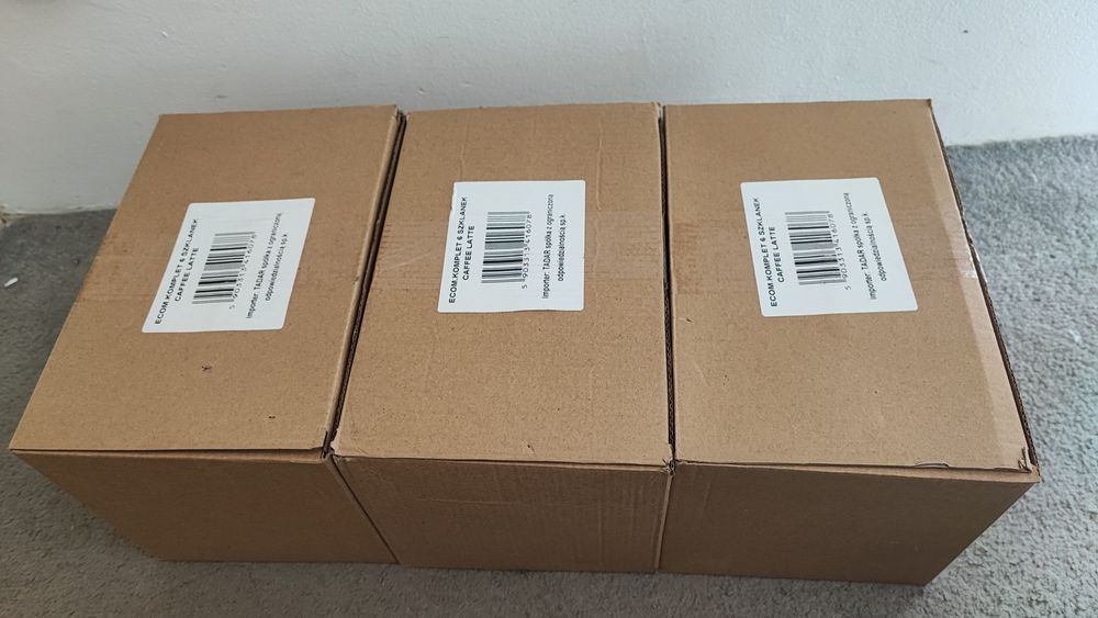 Szklanki latte 18szt