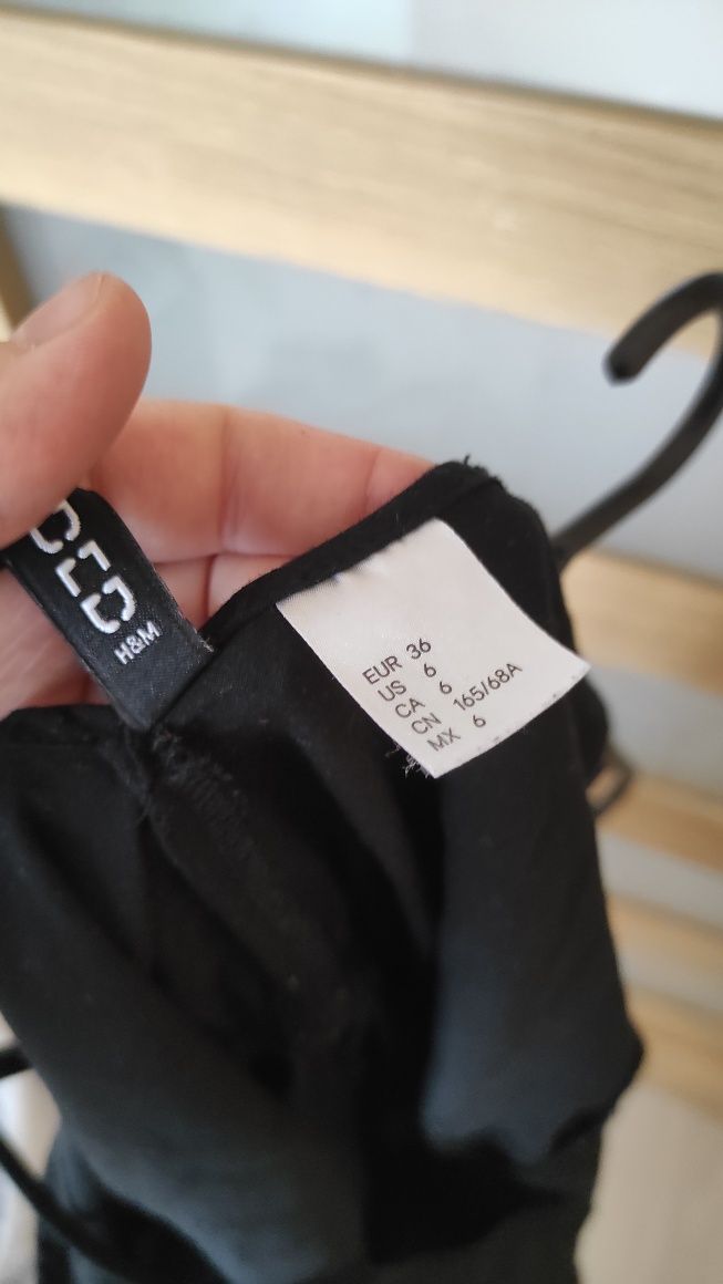 Kombinezon krótki letni S czarny h&m