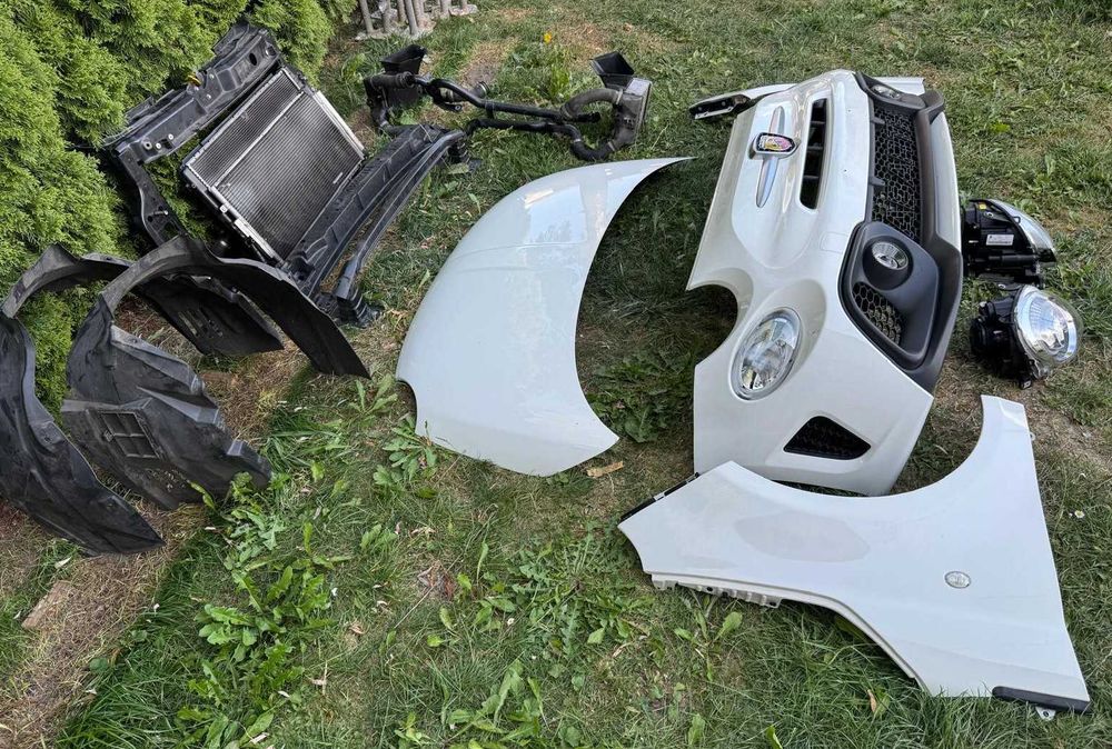 Fiat 500 abarth lift kompletny przód maska pas błotniki zderzak lampy