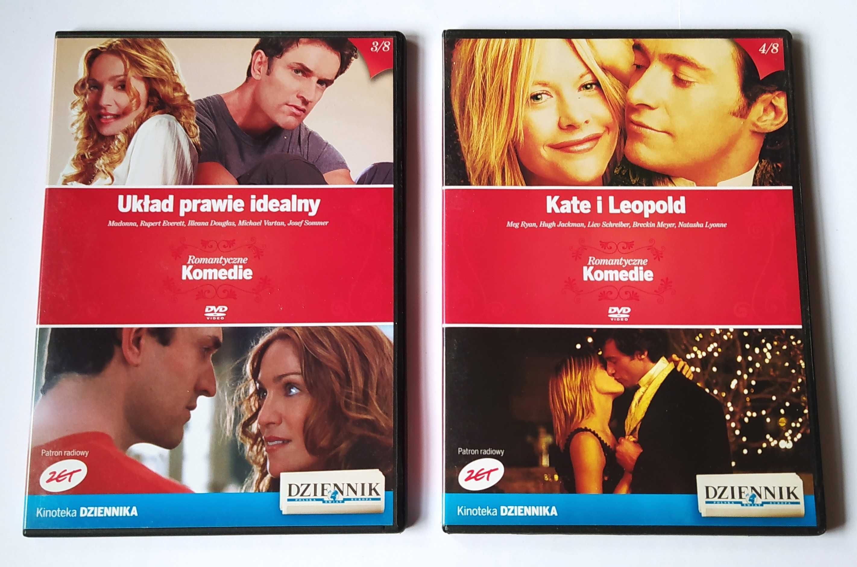 Romantyczne Komedie 8 DVD Kinoteka Dziennika