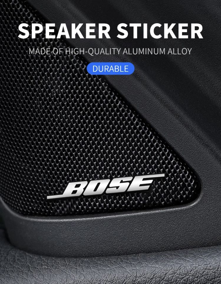 Наклейки на колонки Bose эмблемы значки Акустика BOSE наклейка