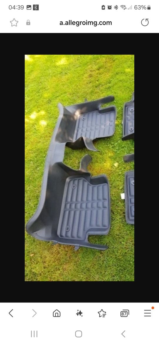 Dywaniki AUDI A4 A5 Pikowne Podłoga wysokie EVA 3D niestandardowe