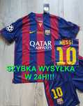 Komplet Dziecięcy FC Barcelona 2014/15, Messi 10, Krótki Rękaw
