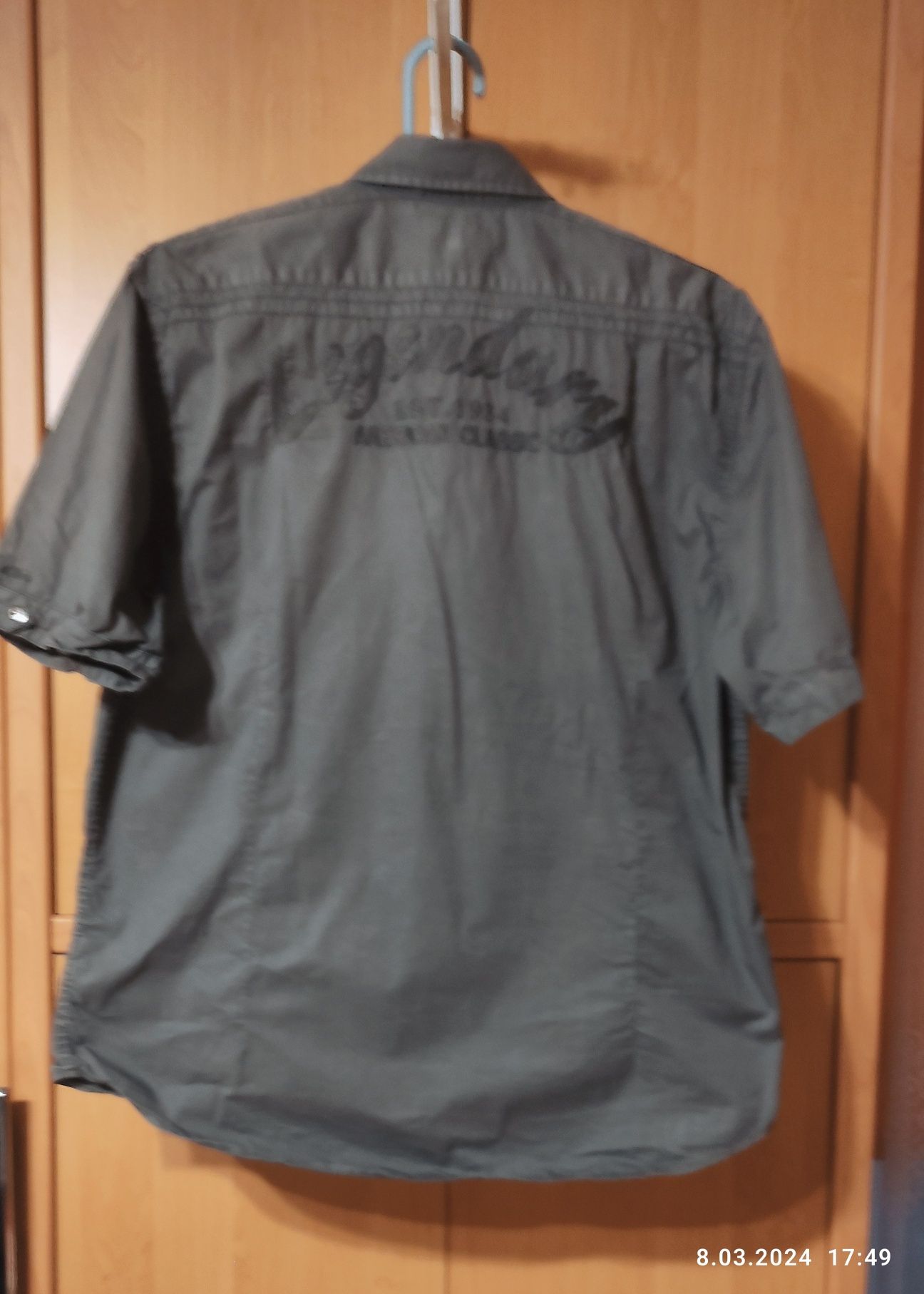 PME Legend XXXL szara  koszula męska