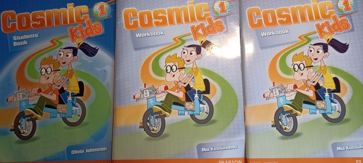 Комплект книжок "Cosmic kids Workbook і Students' Book 1" торг