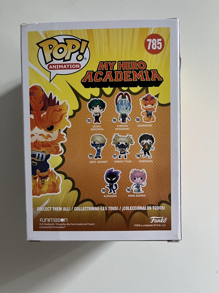 Funko Pop My Hero Academia Endeavor figurka mha bnha boku no