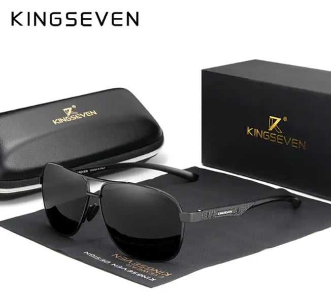NOWE okulary przeciwsłoneczne pilotki polaryzacyjne KINGSEVEN N7188