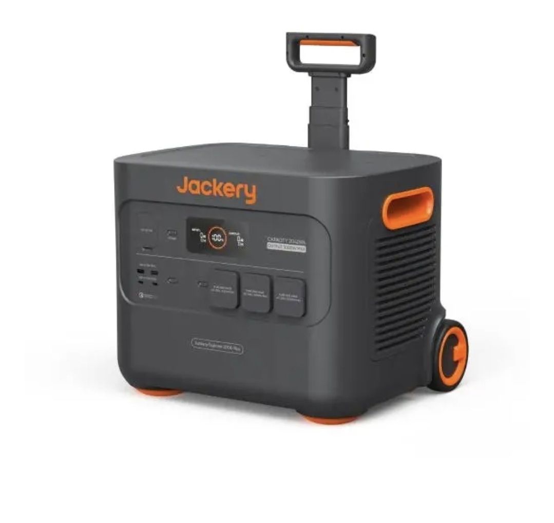 Jackery Explorer 2000 PLUS 3000W + panel Solarny Saga 200W I zestaw