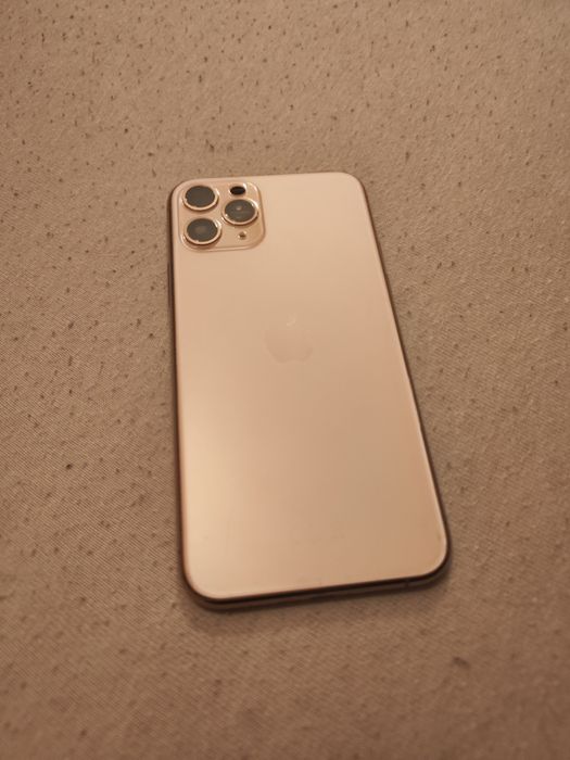 Korpus obudowa oryginalna demontaż iPhone 11 pro gold złoty