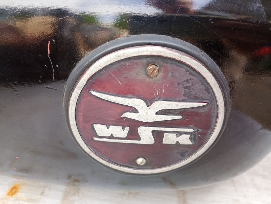 WSK zbiornik wysoki wlew przykręcane emblematy Gil Dudek lelek spor