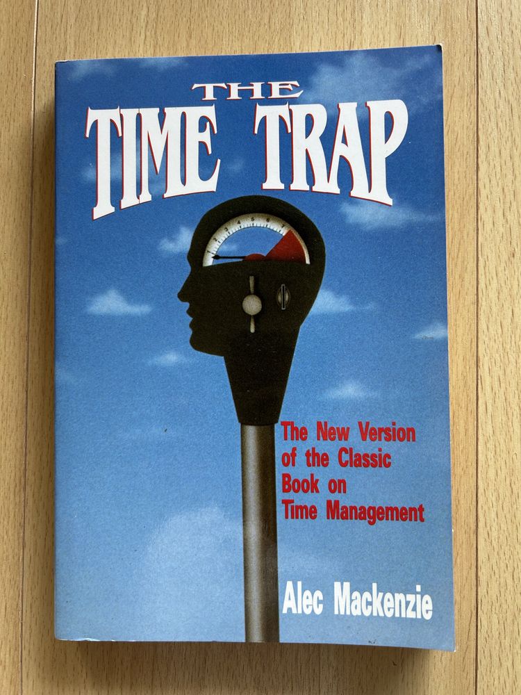 Livro “The Time Trap”de Alec Mckenzie” em inglês
