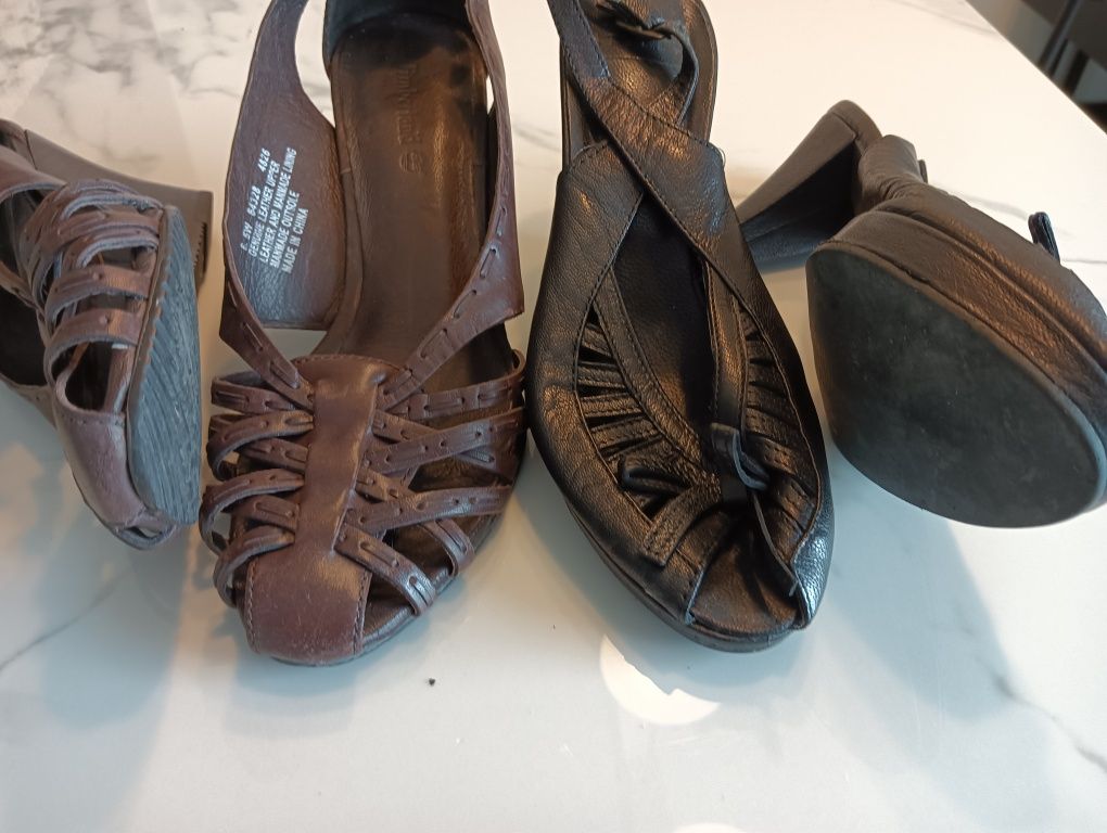 Sandálias De mulher Timberland e Sisley	Como Novas	nº 37*