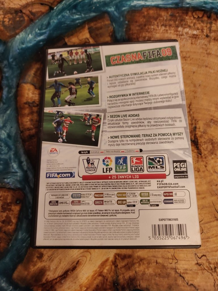 Gra FIFA 2009 na PC