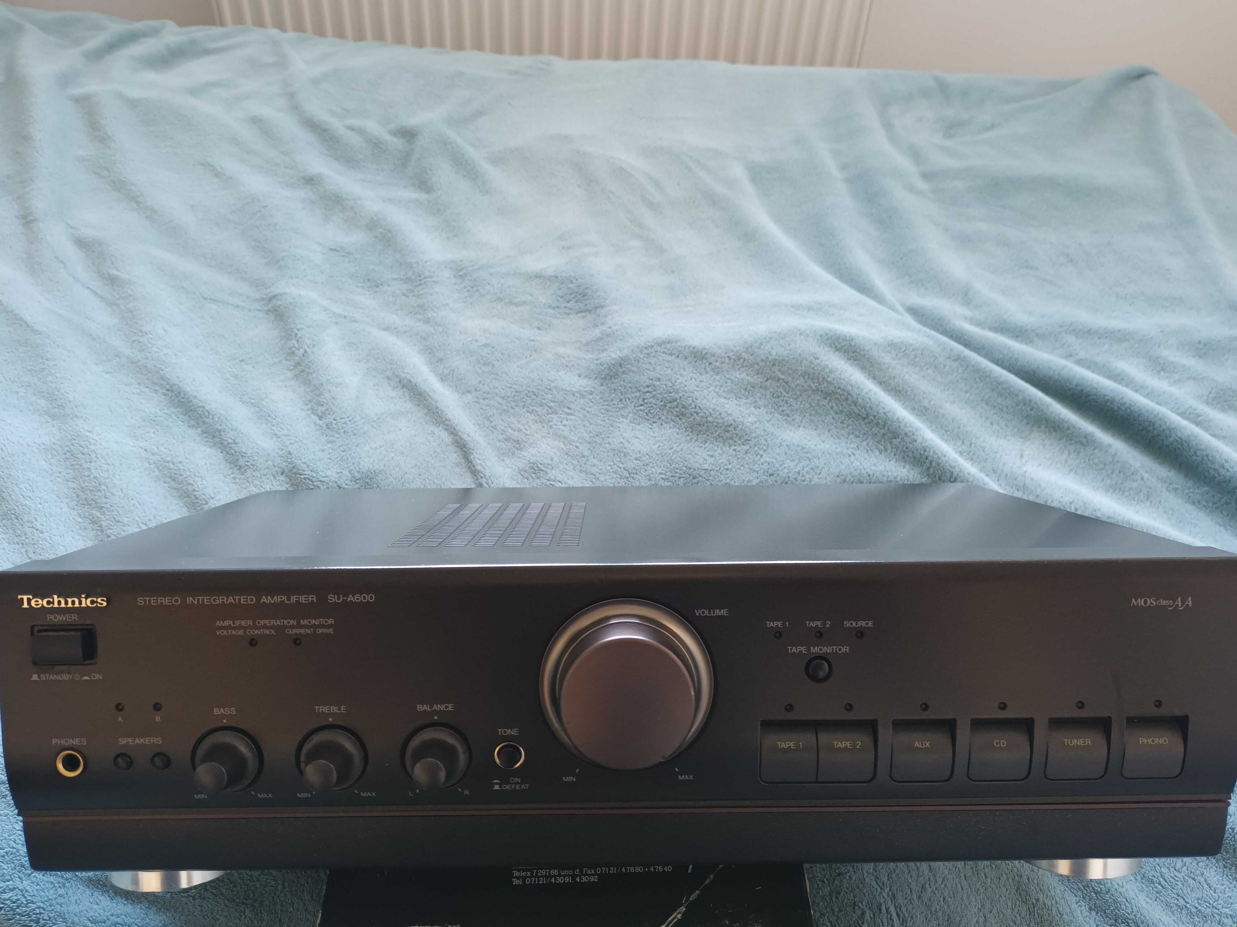 TECHNICS SU-A600 wzmacniacz (stereo integrated amplifier )
