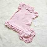 Платье-поло Polo Ralph Lauren с оборками и трусиками (США).