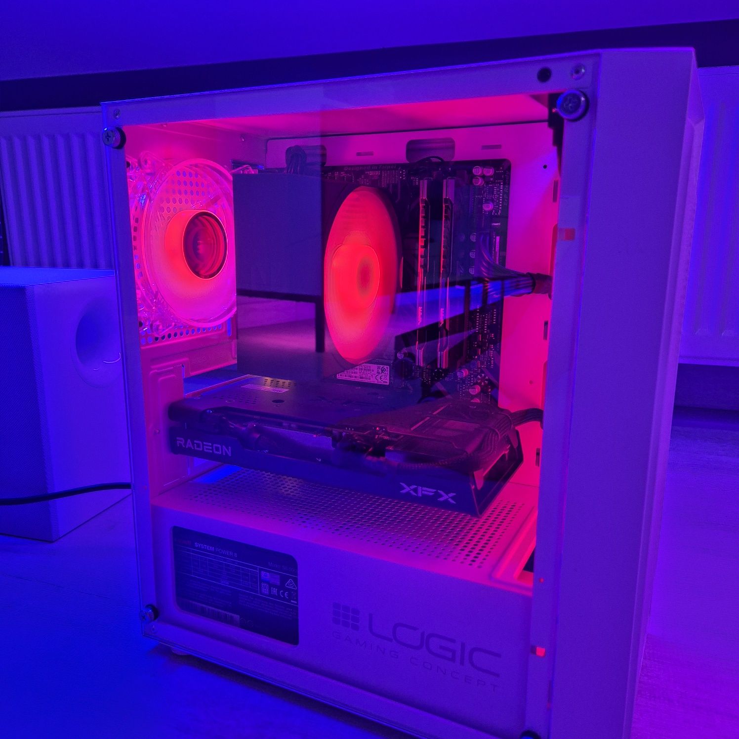 Komputer R5 5600/RX6600/RX6700XT/Gamingowy 16GB ram3600Mhz RGB okazja