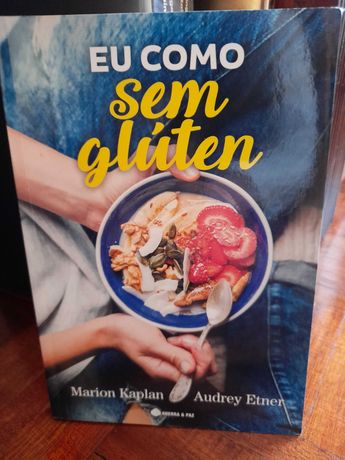 Livro "Eu como sem Glúten" de Marion Kaplan e Audtey Etner