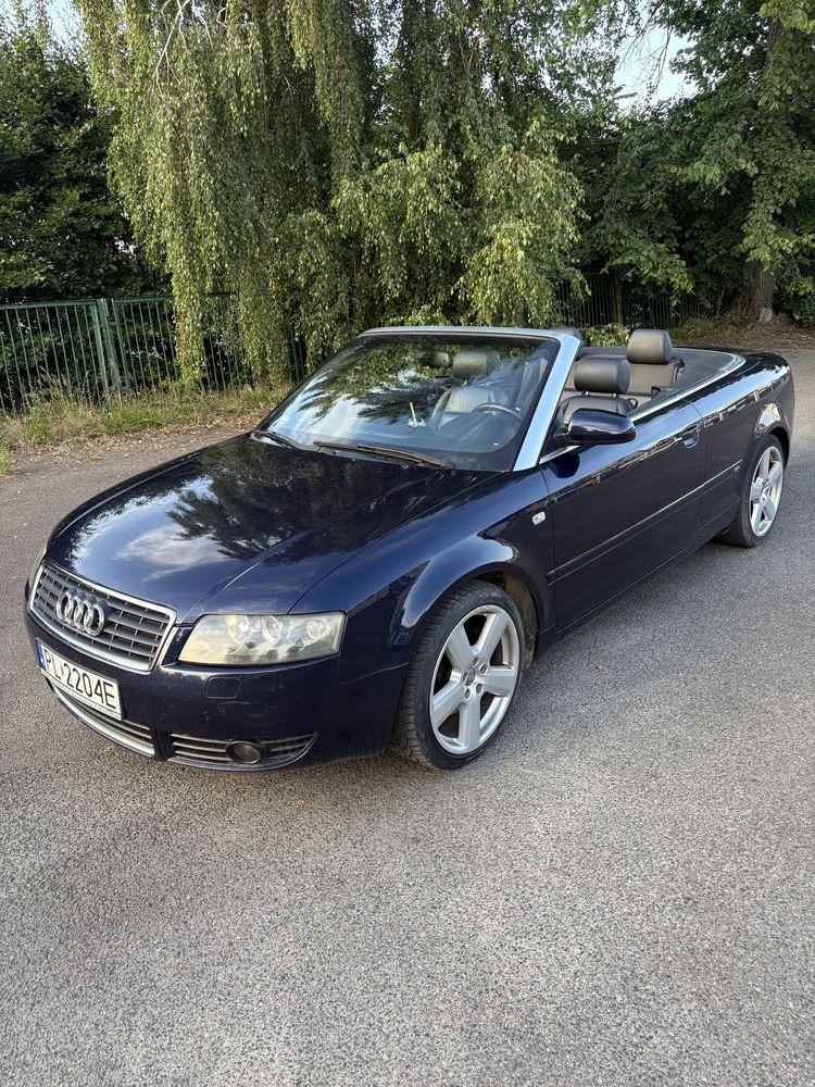 Audi A4 B7 1.8T kabrio. S-line automat Najbogatsza wersja