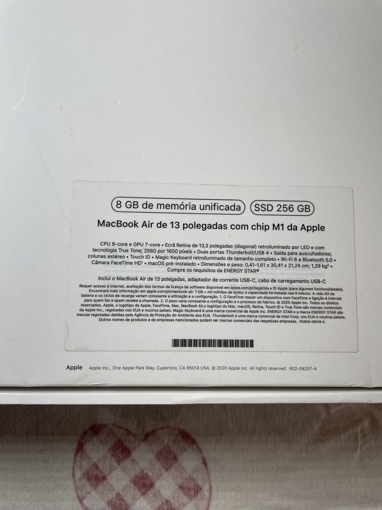 Caixa MacBook Air 13 vazia
