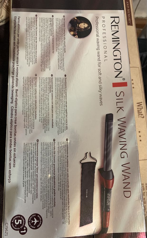 Плойка Remington Silk Waving Wand