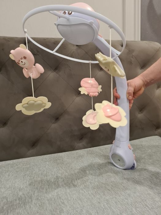 Музичний дитячий мобіль із проектором Infantino 3 в 1