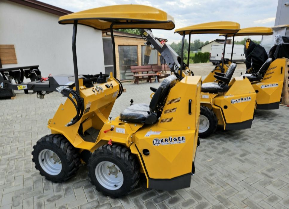 Mini ładowarka krüger.4×4  NOWA. uniwersalna wielofunkcyjna