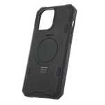 Plecki Etui Pancerne Defender Mag Ring do Apple Iphone 13 czarne