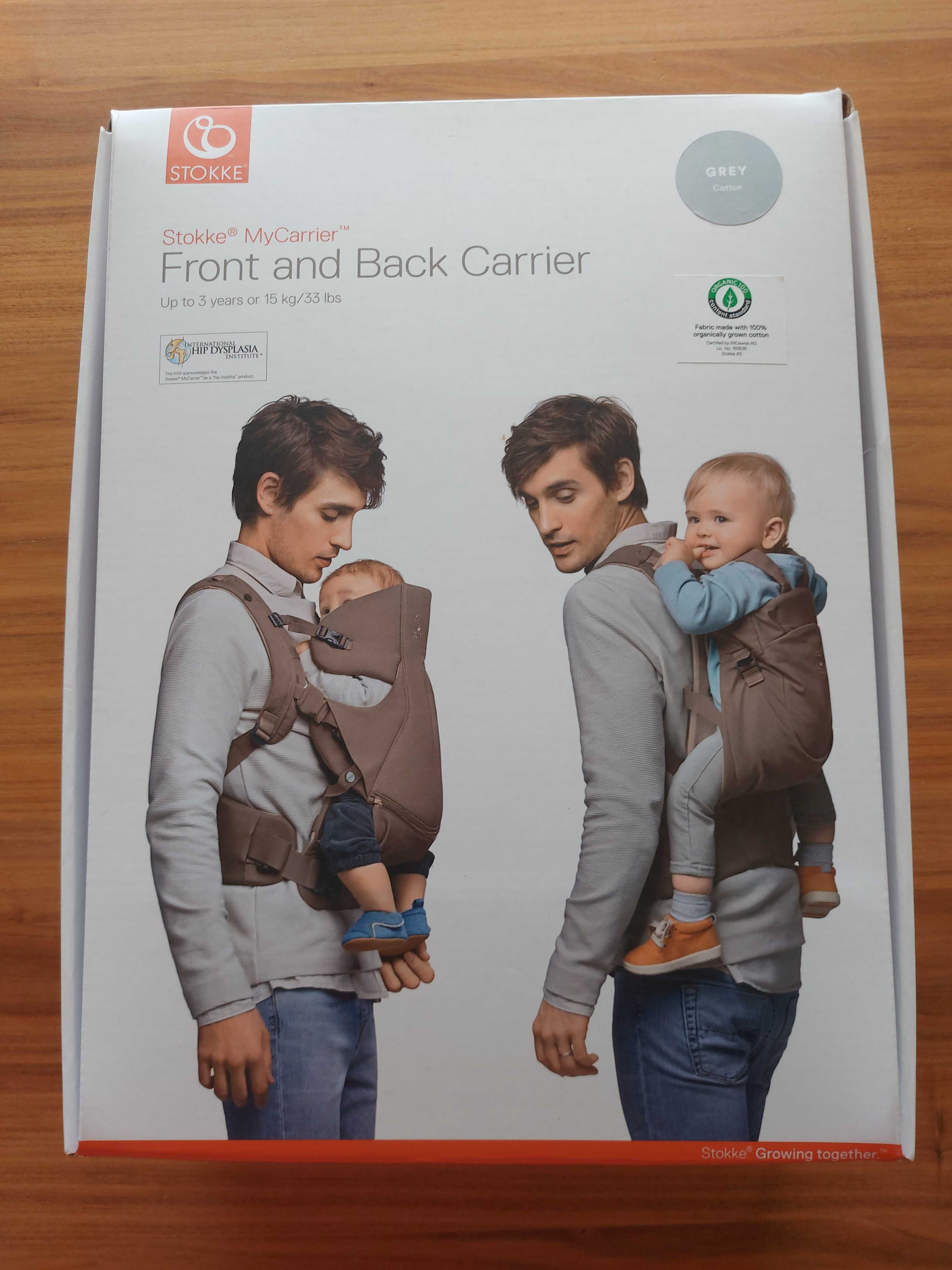 Marsupio Stokke MyCarrier Cor Cinza