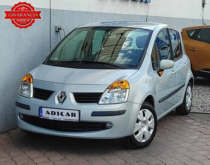 Renault Modus 1.4 benzyna, klimatyzacja, el.szyby, wielofunkcja, isofix, zarejestrow