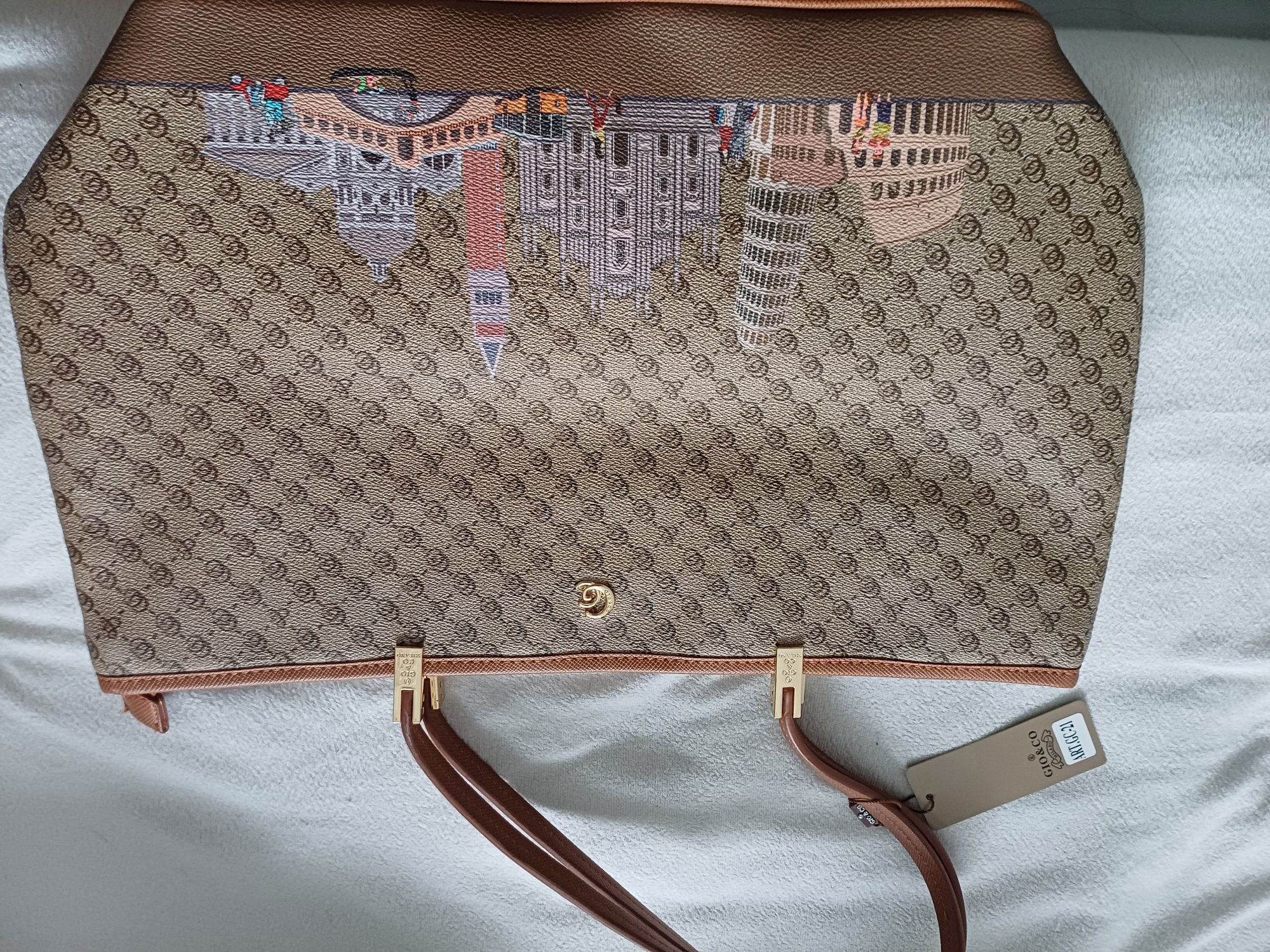 Torebka shopperkq nowa jak LV gio&co włochy milano