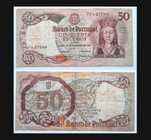 Notas Portuguesas - 50$ escudos (Rainha Santa Isabel)