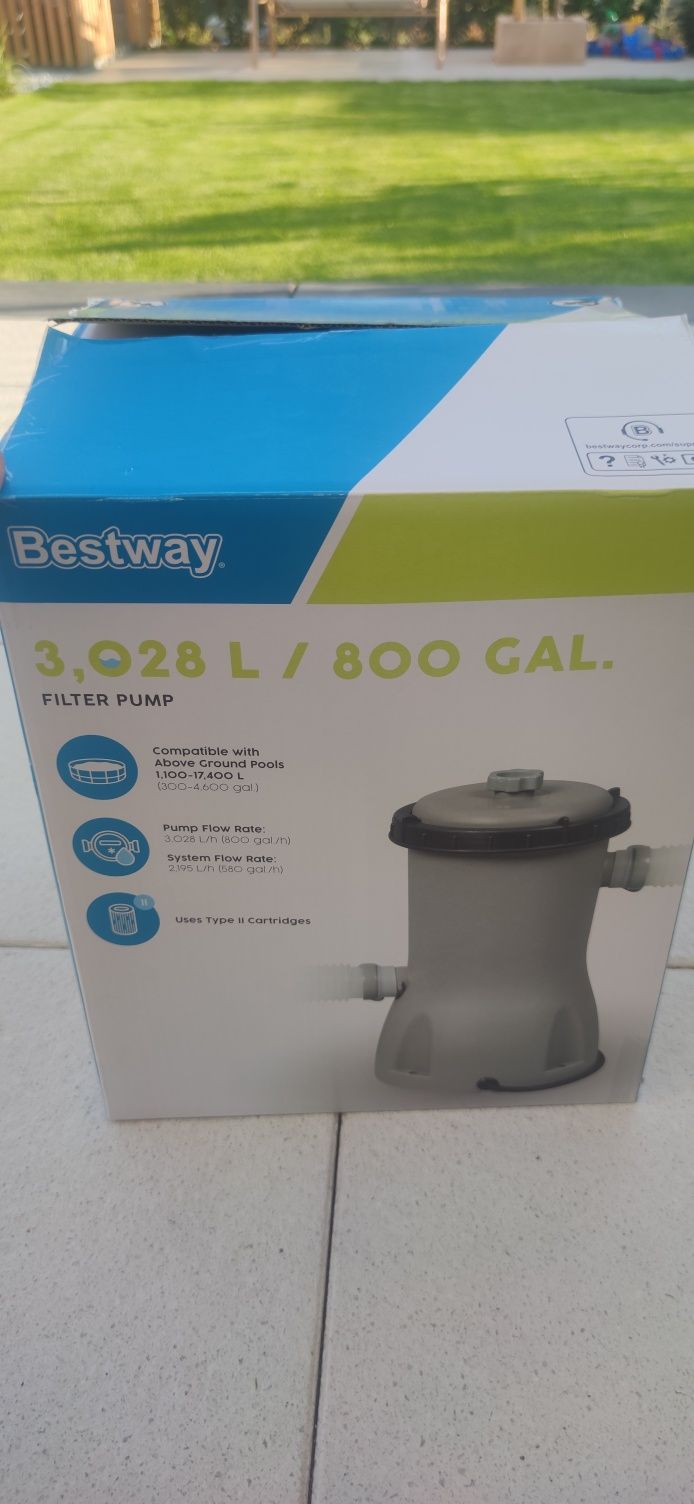 Pompa filtrująca do basenów Bestway z filtrem