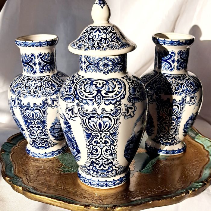 Zestaw kominkowy Delft Blauw