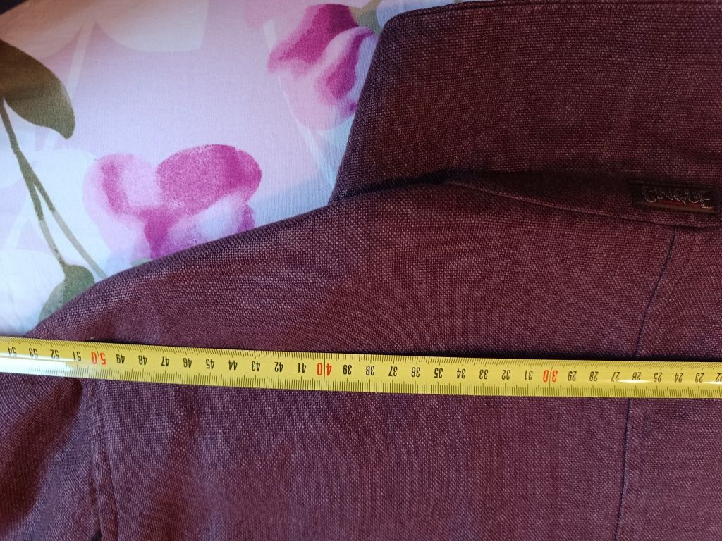 Marynarka damska lniana plus size XXL