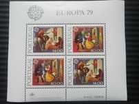 Bloco nº27 Europa CEPT 1979