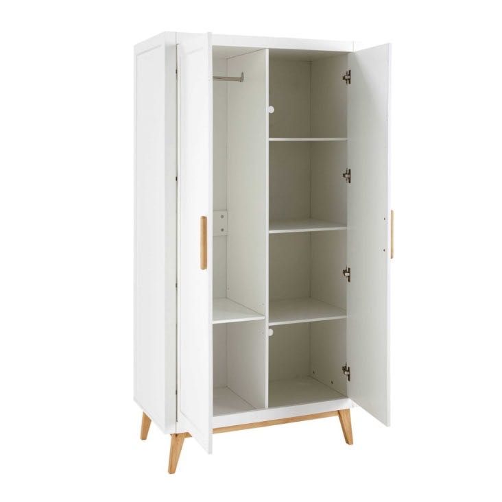 ARMÁRIO BRANCO ESTILO E ORGANIZAÇÃO