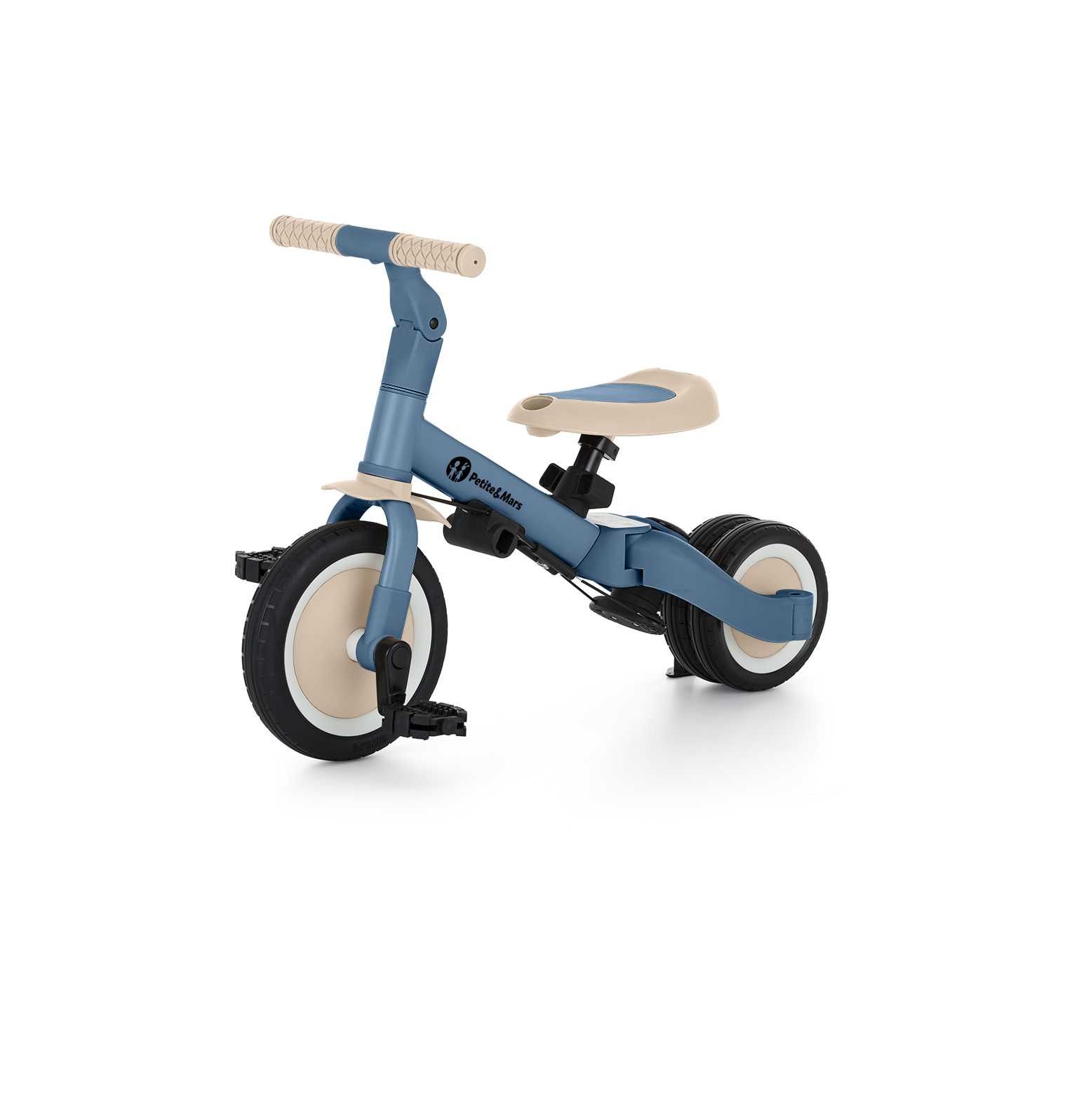 Petite&Mars Turbo 5w1 Rowerek Wielofunkcyjny Ocean Blue *NOWE*