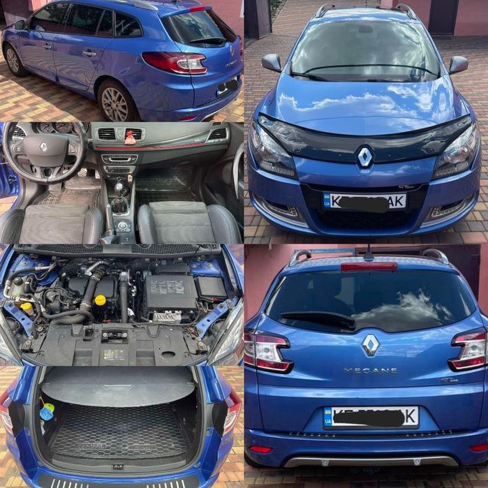 Рено Меган ІІІ GT Line Мах комплектація 2013 р Наві Клімат Відео обзор