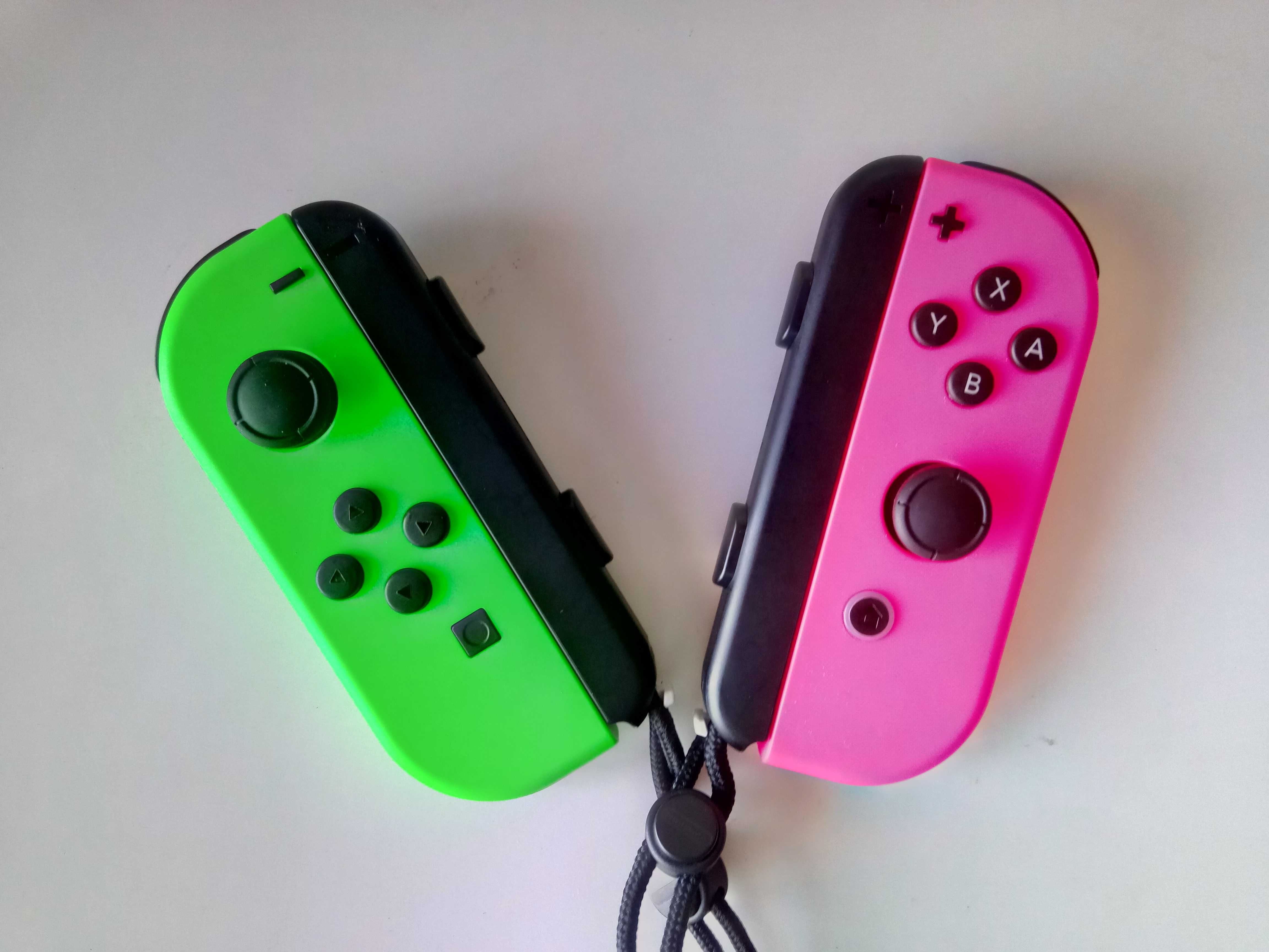 Joycons Verde Rosa-Joy Cons - Nintendo Switch