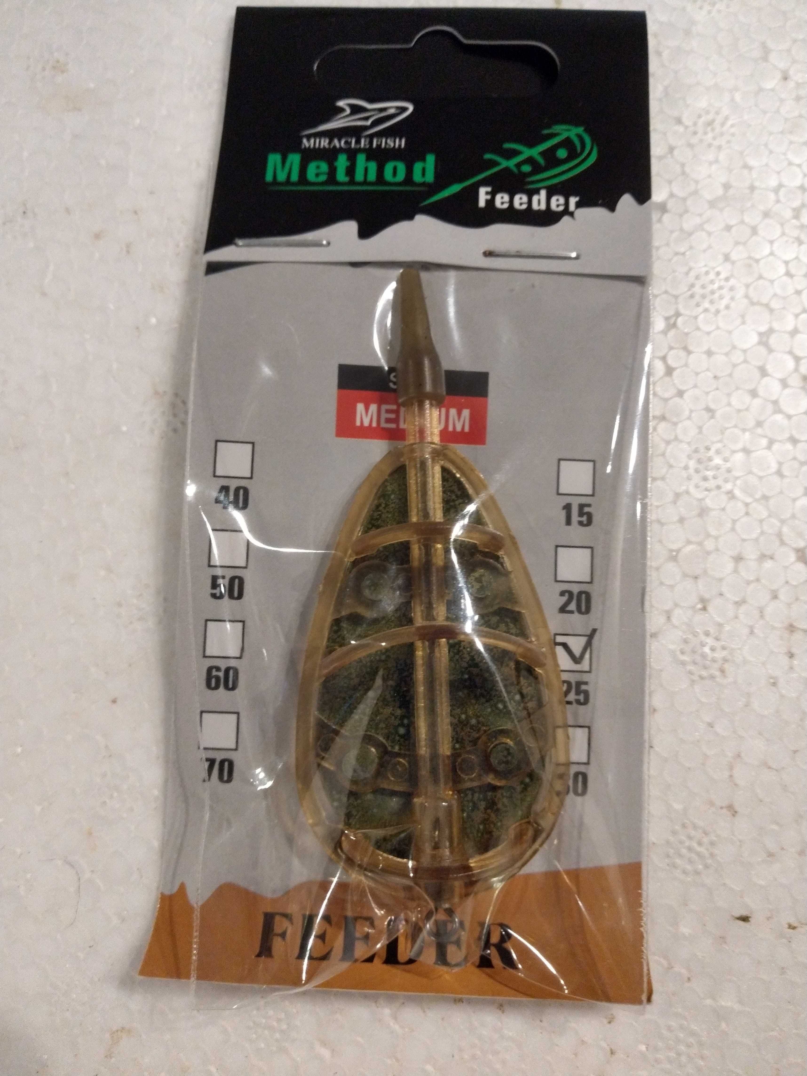 Koszyk do method feeder medium  foremka z dołkiem na kulkę